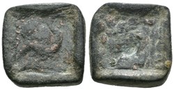 Bronze ancient weight, 6.73 g