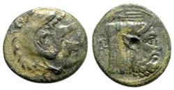 GCV 2313 Akarnania. Federal coinage. AE20 circa 250-167 BC.