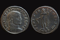 RCV 14722 - Maximinus II, AE Follis, Nicomedia 307-08 AD.