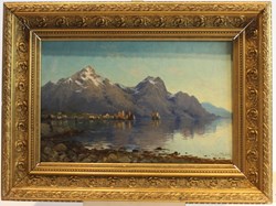Julius Holck - Fjord landscape