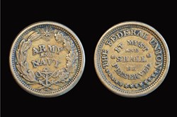 United States 1863 Federal Union Patriotic Civil War Token