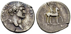 RCV 2637 - Domitian Caesar, 69-81. AR Denarius circa 77-78 AD