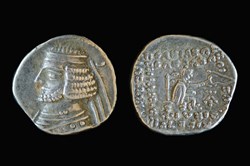 Parthia - Orodes II, 57-38 BC AR Drachm, Sellwood 46.8