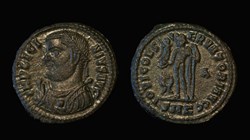 RCV 15237 - Licinius. BI Follis, Cyzicus 317-20 AD.