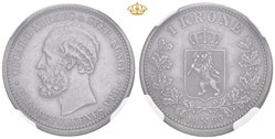 1890 Norway 1 krone