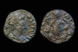 RCV 21121 Johannes AE Nummus, Rome 423-25 AD