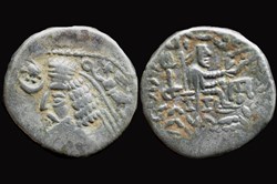 Parthia - Phraatakes 2 BC-5 AD, Sellwood 56.13