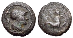 GCV 0617, Italy, Southern Lucania. Herakleia  AE 14, c. 200-100 BC.