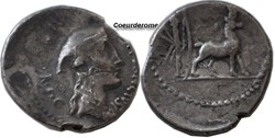 Denier de la République Romaine Plancia