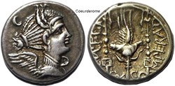Denier de la République Romaine Valeria