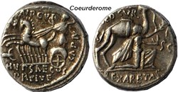 Denier de la République Romaine Aemilia