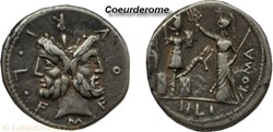Denier de la République Romaine Furia