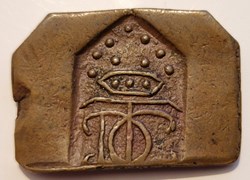 Louis XV- Jeton de travail mines de Fresnes (1715-1757)