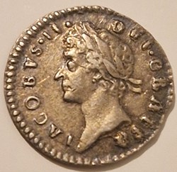 Angleterre :1 Penny - James II 1688