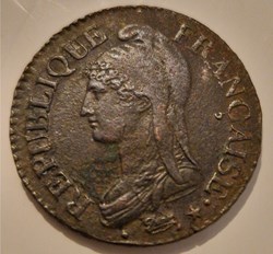 5 centimes Dupré Grand module an 5 Metz