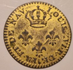 Louis XVI- 2 sous Colonie de Cayenne 1789
