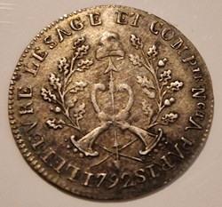 Monnaie de confiance de 5 sols - Lefèvre Lesage et Cie 1792