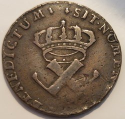 Louis XV- 9 deniers 1722/1 colonies américaines- atelier la Rochelle