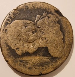 2 sous marqués de la Guadeloupe (1803)