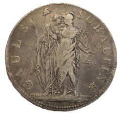 5 francs "Gaule Subalpine" an 9