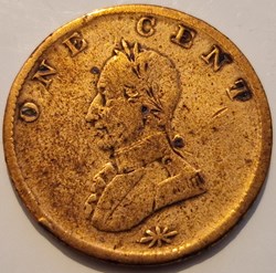 Etats-unis-1 Cent - Washington “Double Head” 1820