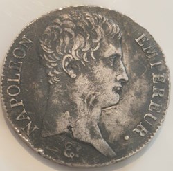 5 francs Napoléon Empereur calendrier grégorien 1806 Bayonne