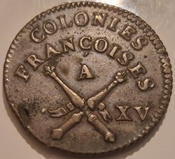 Louis XV-1 sol colonies françoises 1767 atelier Paris