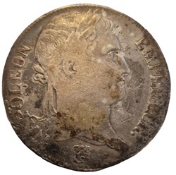 5 francs Napoleon Empereur les cent jours 1815 Limoges