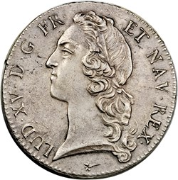 Louis XV - Ecu au bandeau
