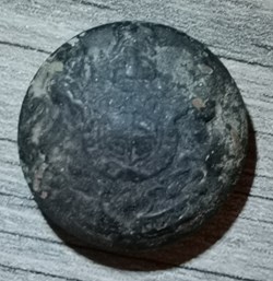 Bouton anglais "Dieu et mon Droit", petit module