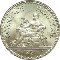 2 francs Chambre de commerce