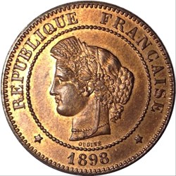 5 centimes Cérès