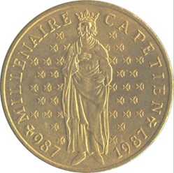 10 francs Millénaire Capétien