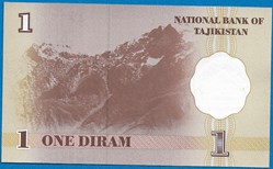 Tadjiquistão 1 Diram 1999