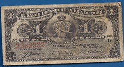 Cuba 1 Peso 1896