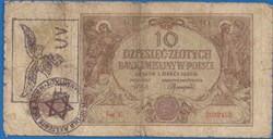 Polônia 10 Złotych 1940