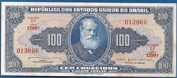 100 Cruzeiros 1964
