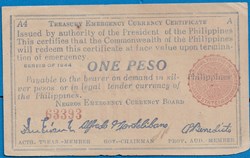 Filipinas 1 Peso 1944