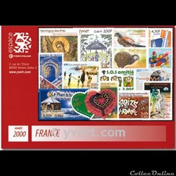 n° 3294/3366 - Timbre France Année complète (2000)