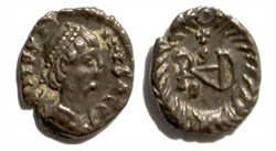 Theoderic - Quarter-Siliqua - Ravenna