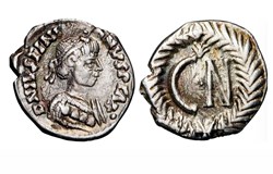 Justinian - Half-Siliqua - Rome