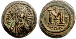 Anastasius - 40 Nummi - Constantinople