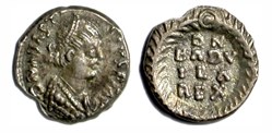 Baduila - Half-Siliqua - Ticinum