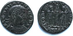 Delmatius - GLORIA EXERCITVS - Thessalonika