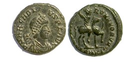 GLORIA ROMANORVM - Cyzicus - AE3 (V)