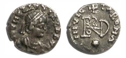 Theoderic - Quarter-Siliqua - Milan