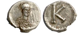 Justinian - Third-Siliqua - Constantinople