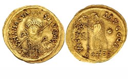 Solidus in the name of Anastasius (Alaric II?)
