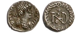 Theoderic - Quarter-Siliqua - Ravenna
