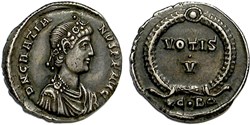 Gratian - VOTIS V - Constantinopel